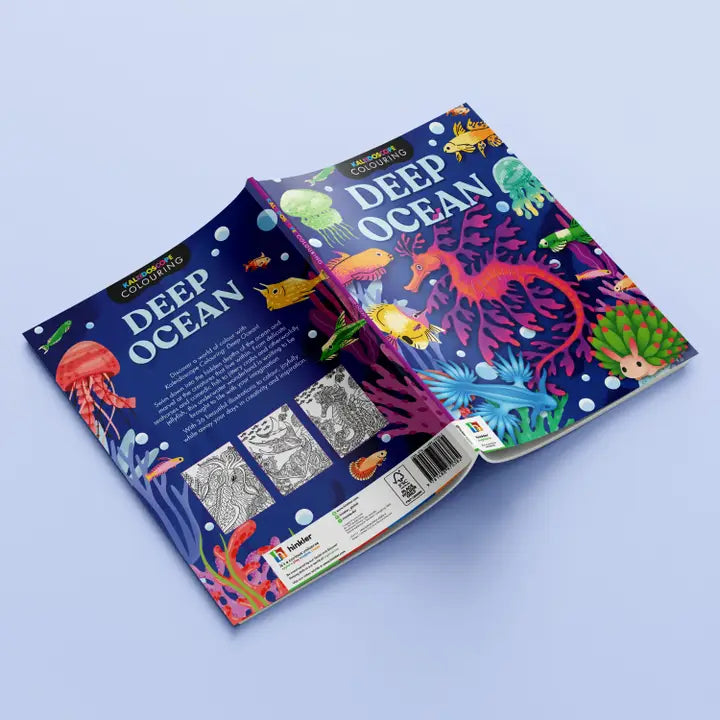 Adult Colouring Book – Deep Ocean