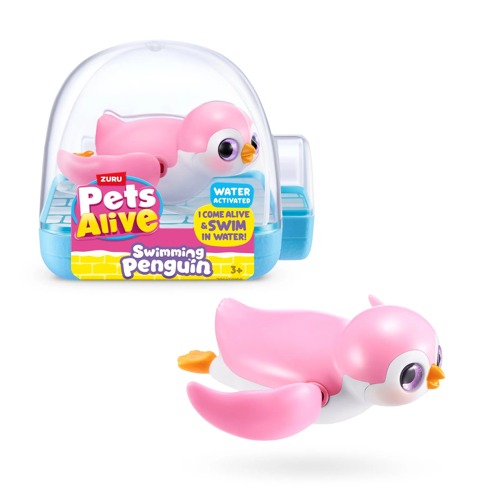 Robotic Swimming Penguin - Water Activated 3 Pack