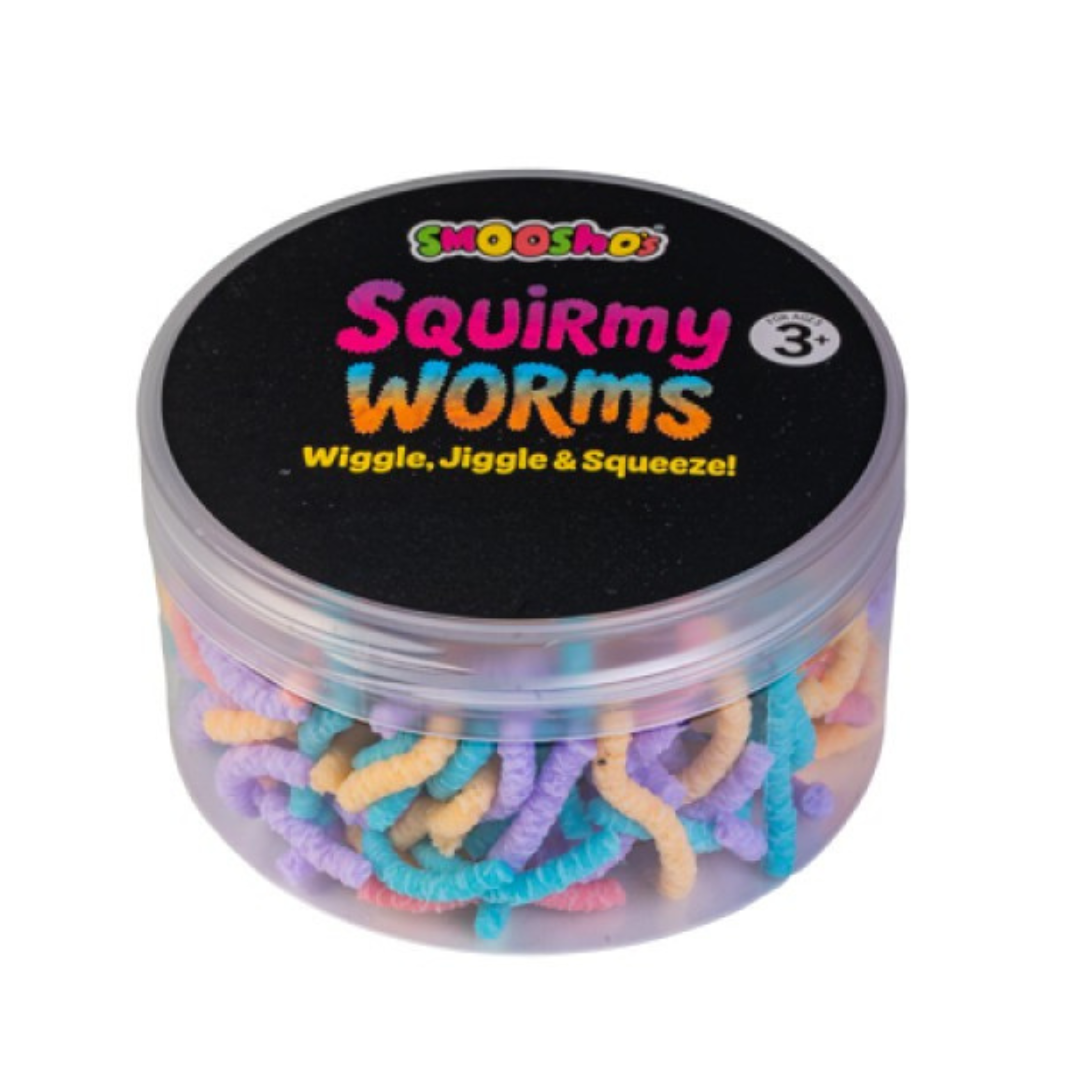 Squirmy Worms Mixed Tubs - 3 Pack