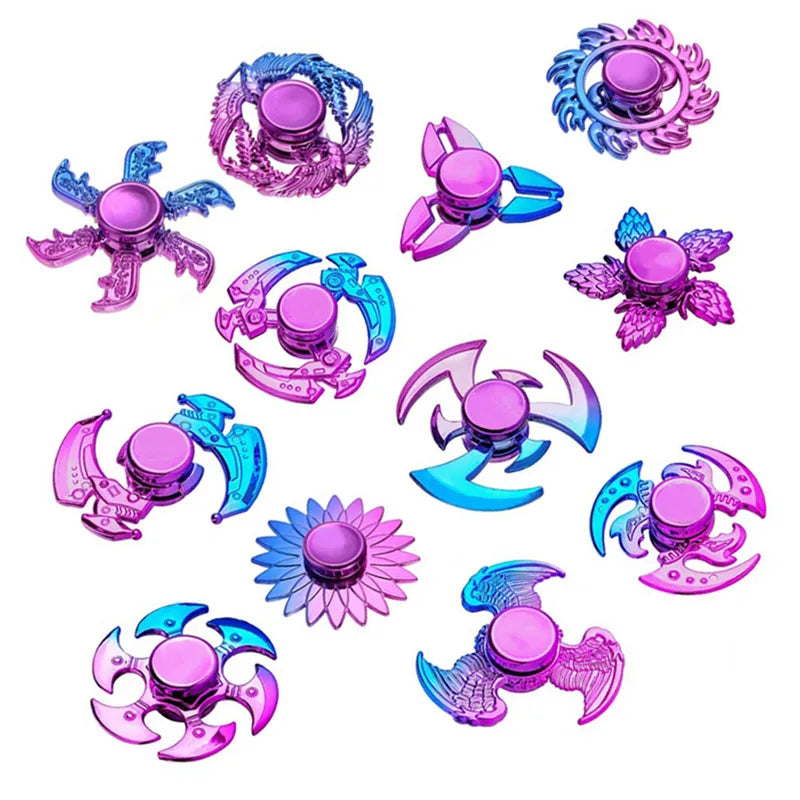 Pink / Blue Fidget Spinner Assorted