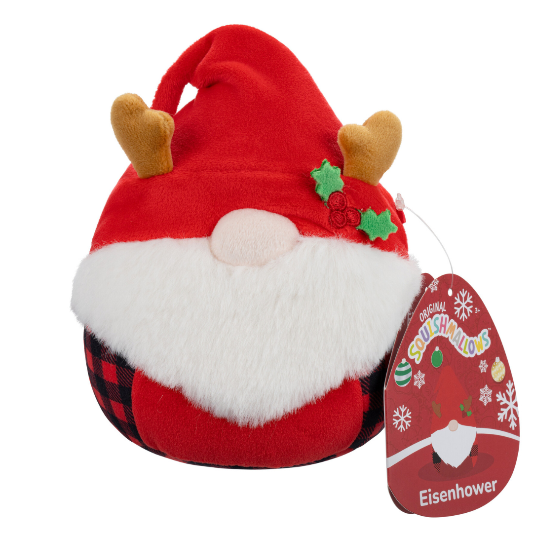Christmas Squishmallows 12cm - Eisenhower the Gnome