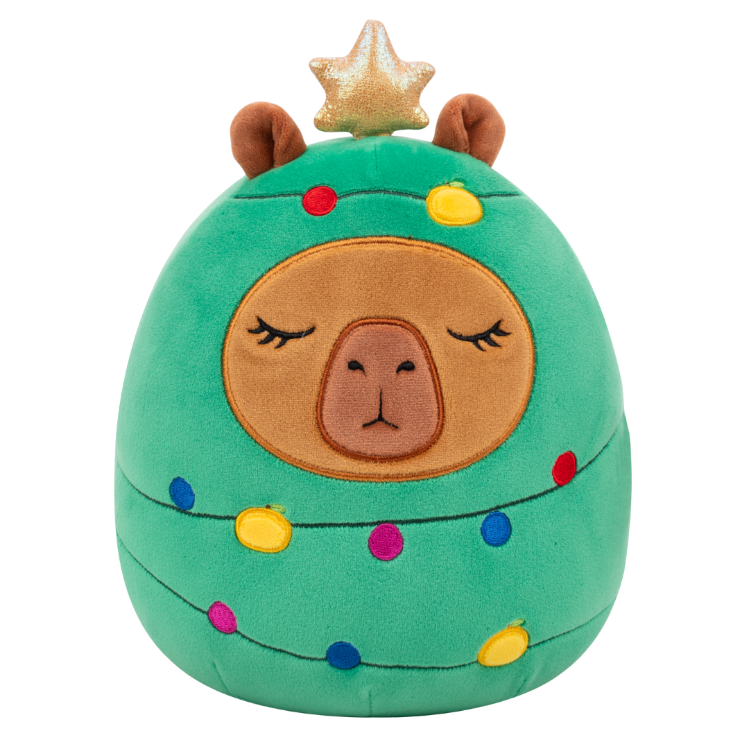 Christmas Squishmallows 12cm - Lijjian Brown Camel