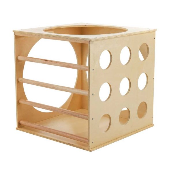 Wooden Climbing Cube