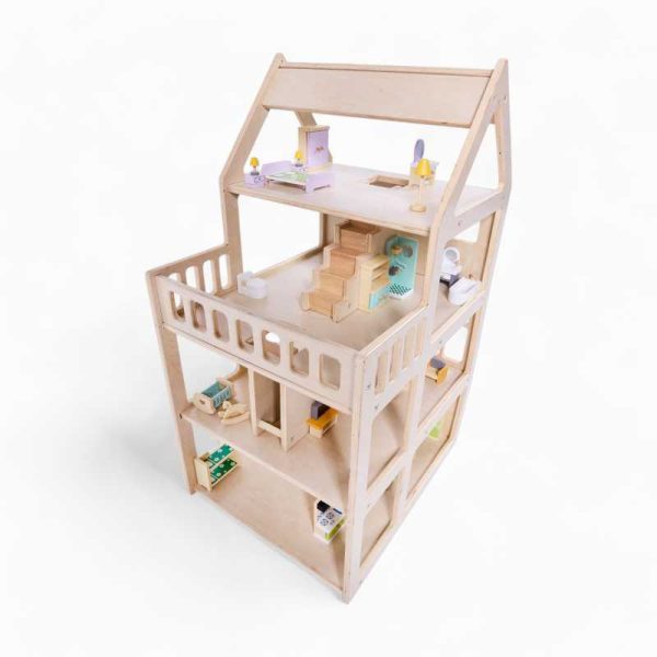Wooden Doll House (3 Level)