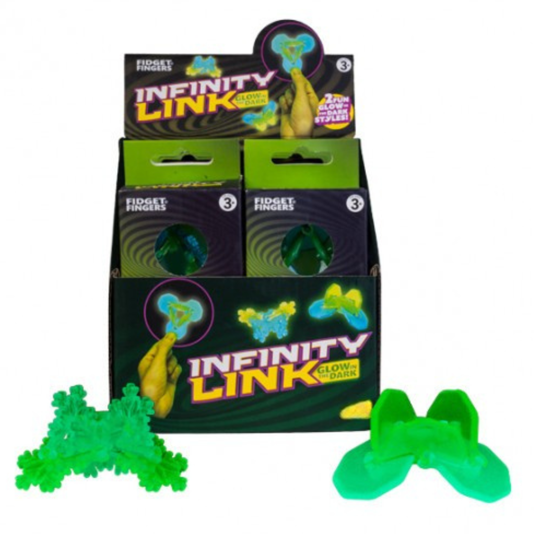 Glow In The Dark Infinity Link Fidget