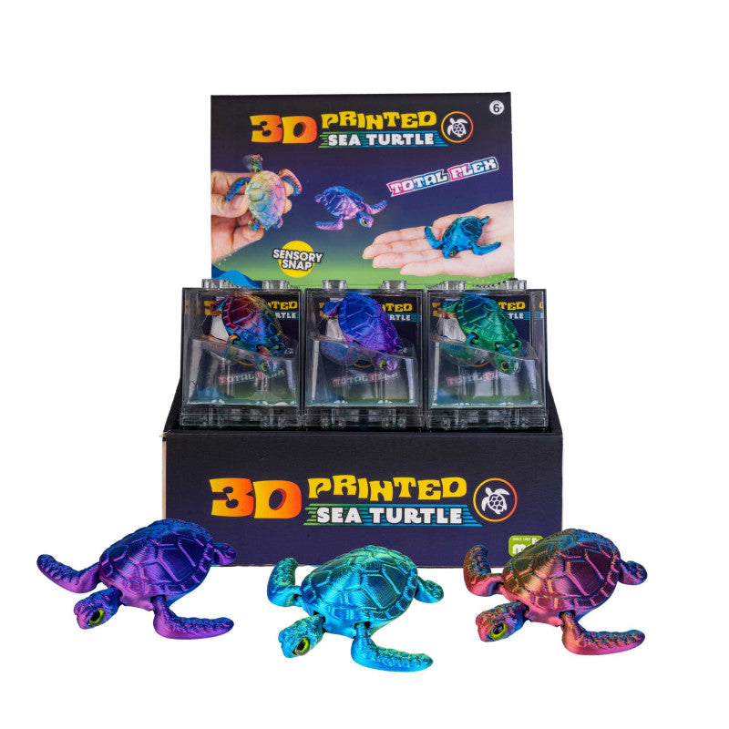 3D Sensory Fidget Turtle