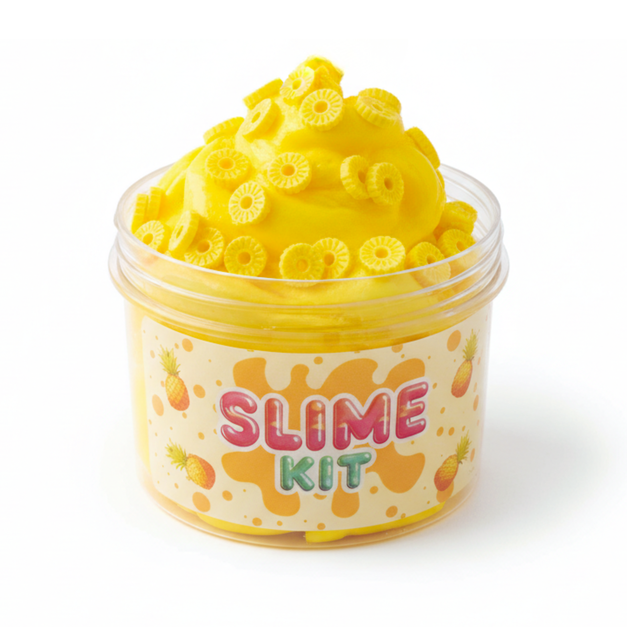 Pineapple scented sensory slime for kids — My Sensory Space Australia
