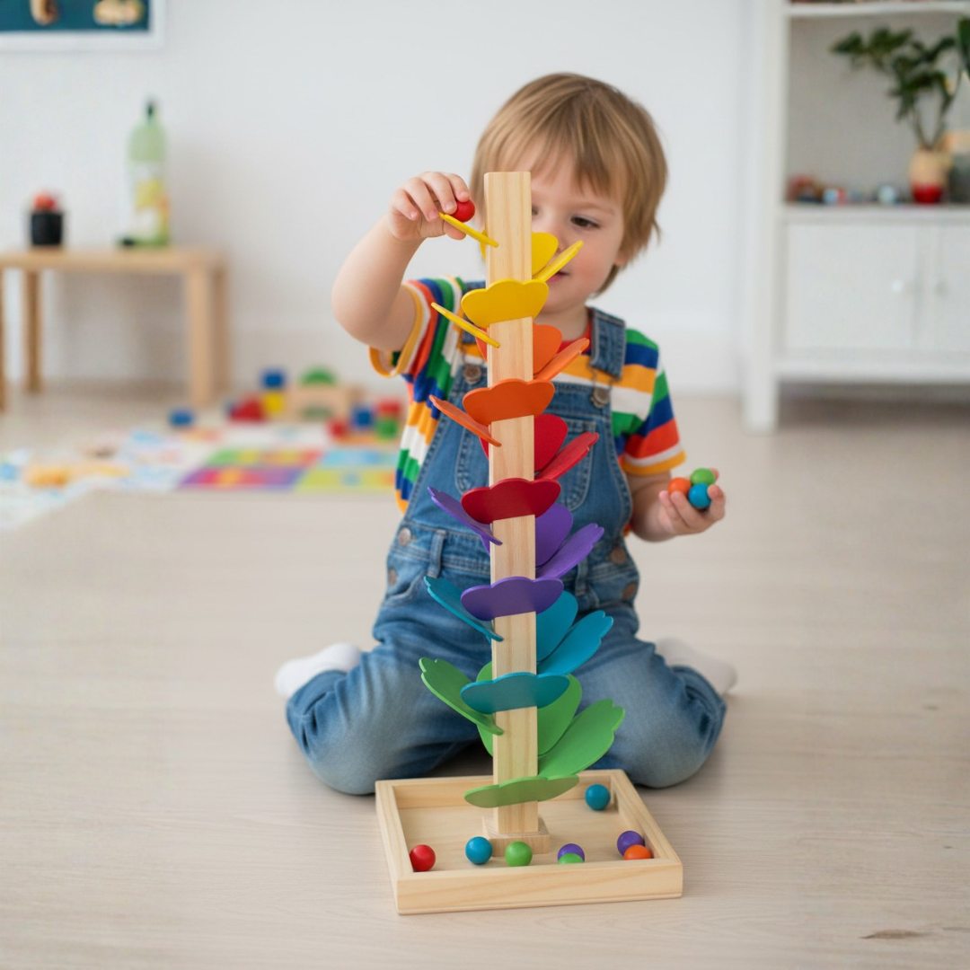 Wooden Marble Tree