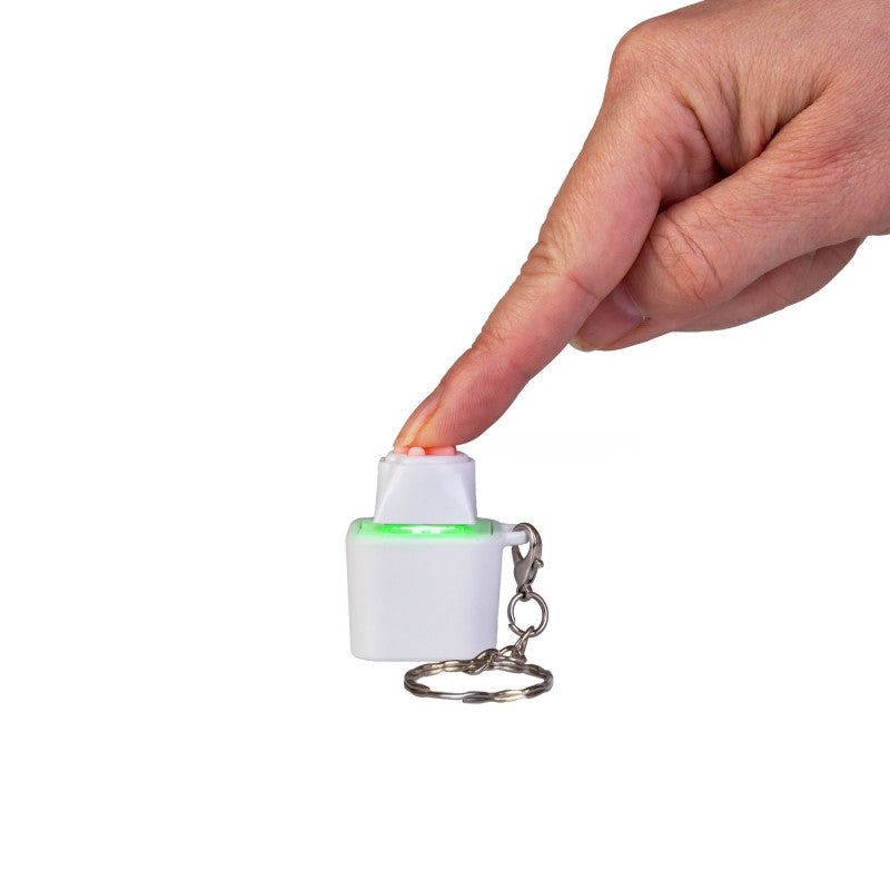 Meow Sound Cat Paw Fidget Keychain