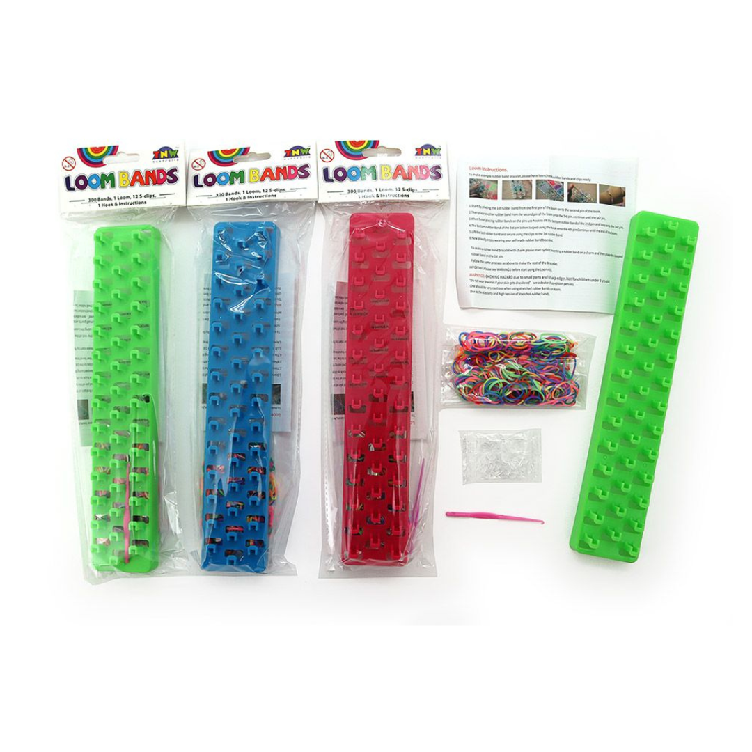 Loom Band Kit: 300 Bands