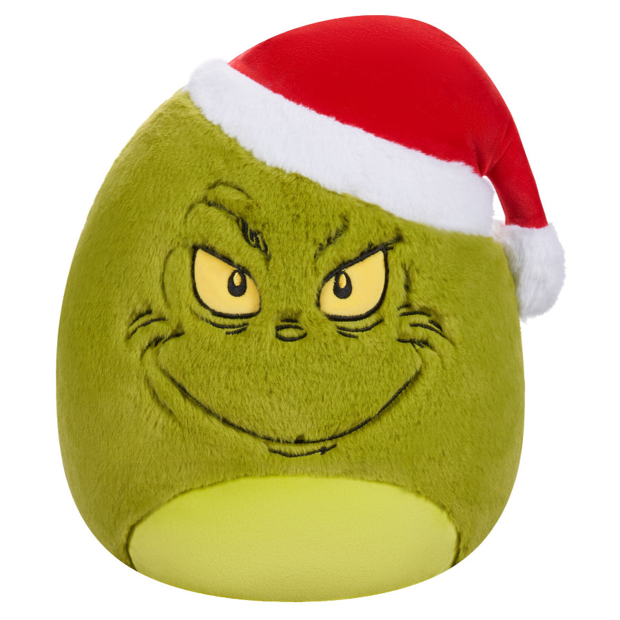 Christmas Squishmallows 30cm - Grinch Fuzzalot With Hat