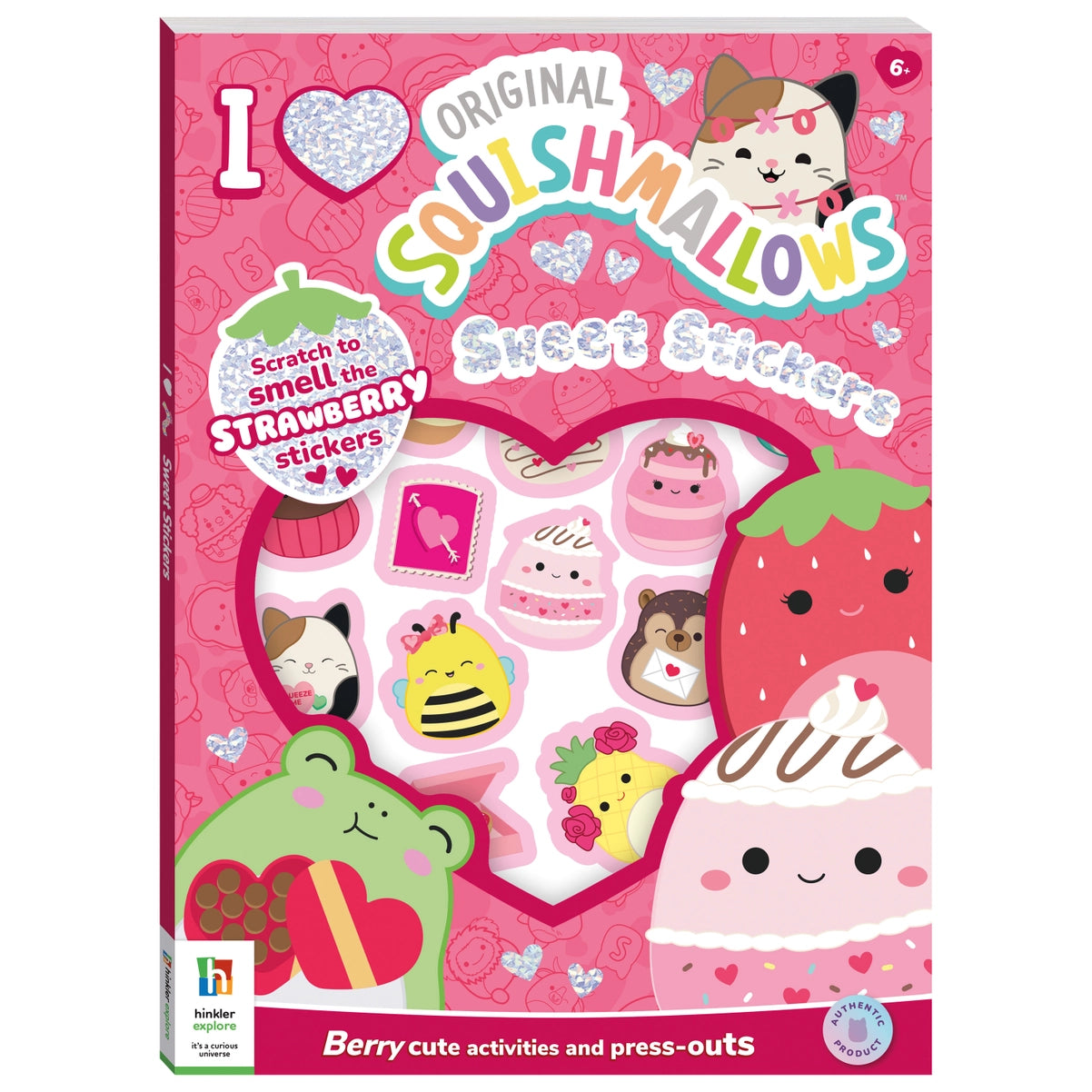 I Love Squishmallows Sweet Stickers
