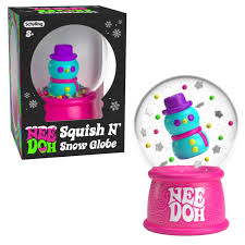 NeeDoh Christmas Snow Globe Squishy