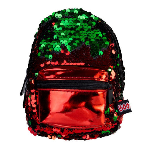 Mini BooBoo Backpack - Red and Green