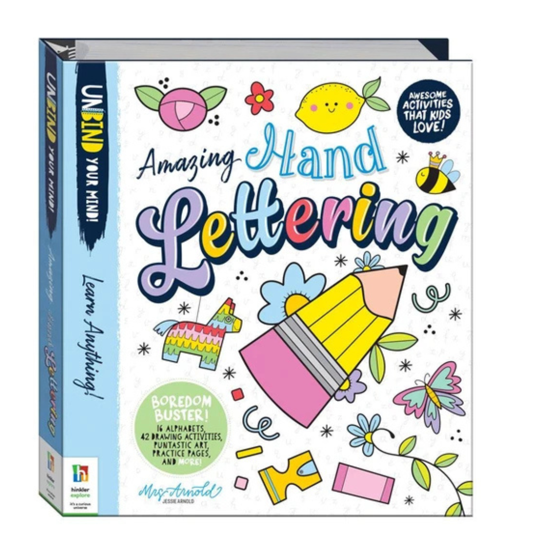 Amazing Hand Lettering Childrens Activity Binder