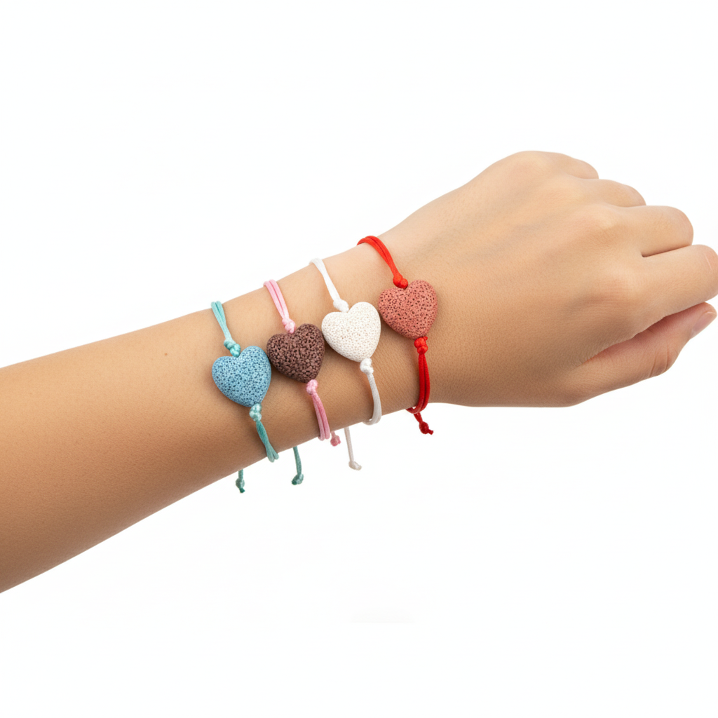 Heart Diffuser Bracelet