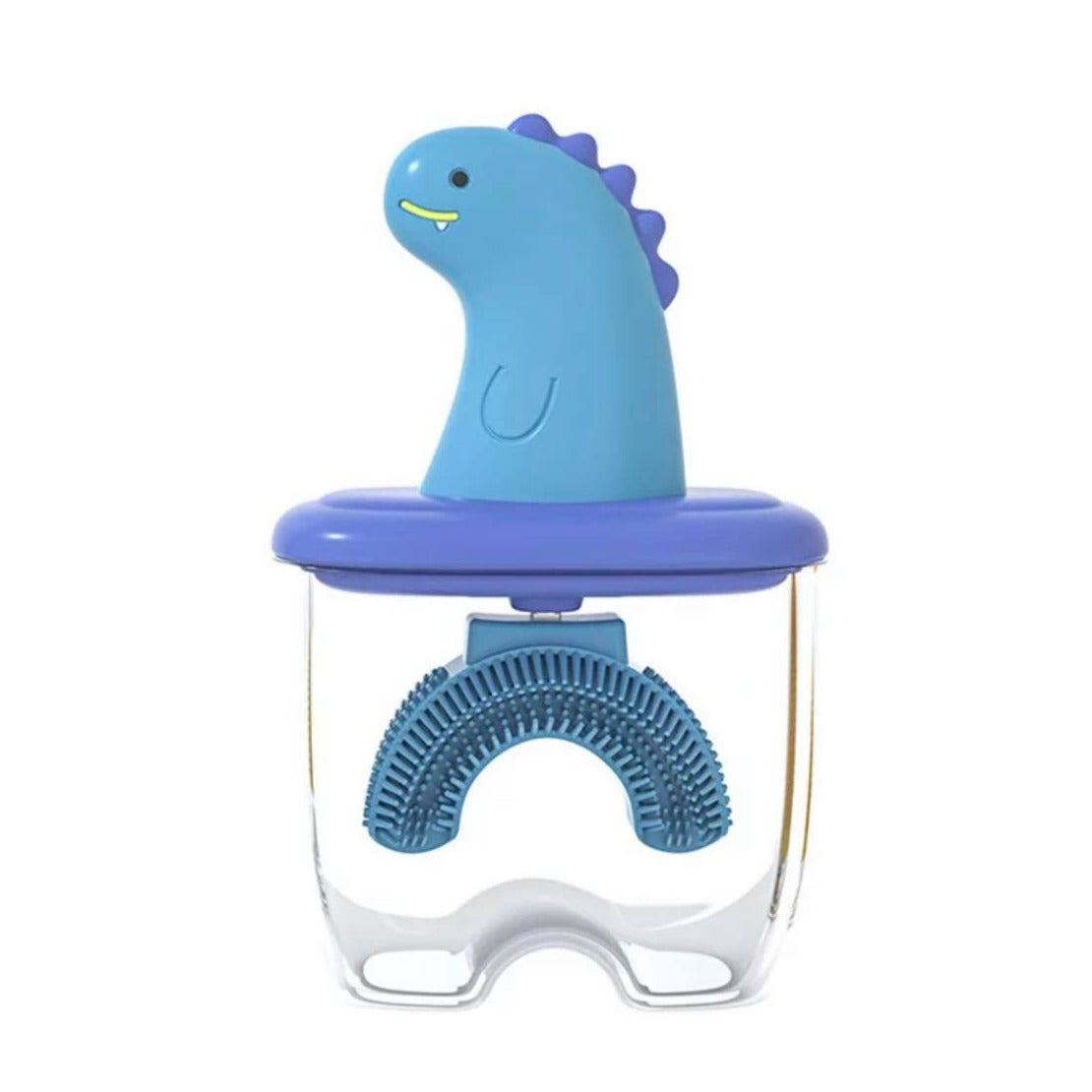 Dinosaur U-Shaped Sensory Toothbrush With Cup - Toddler