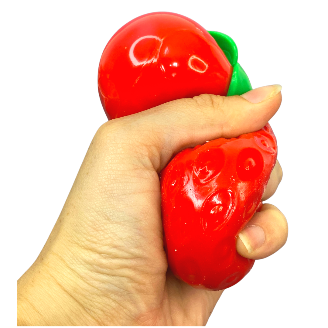 Squishy Strawberry Sensory Toy