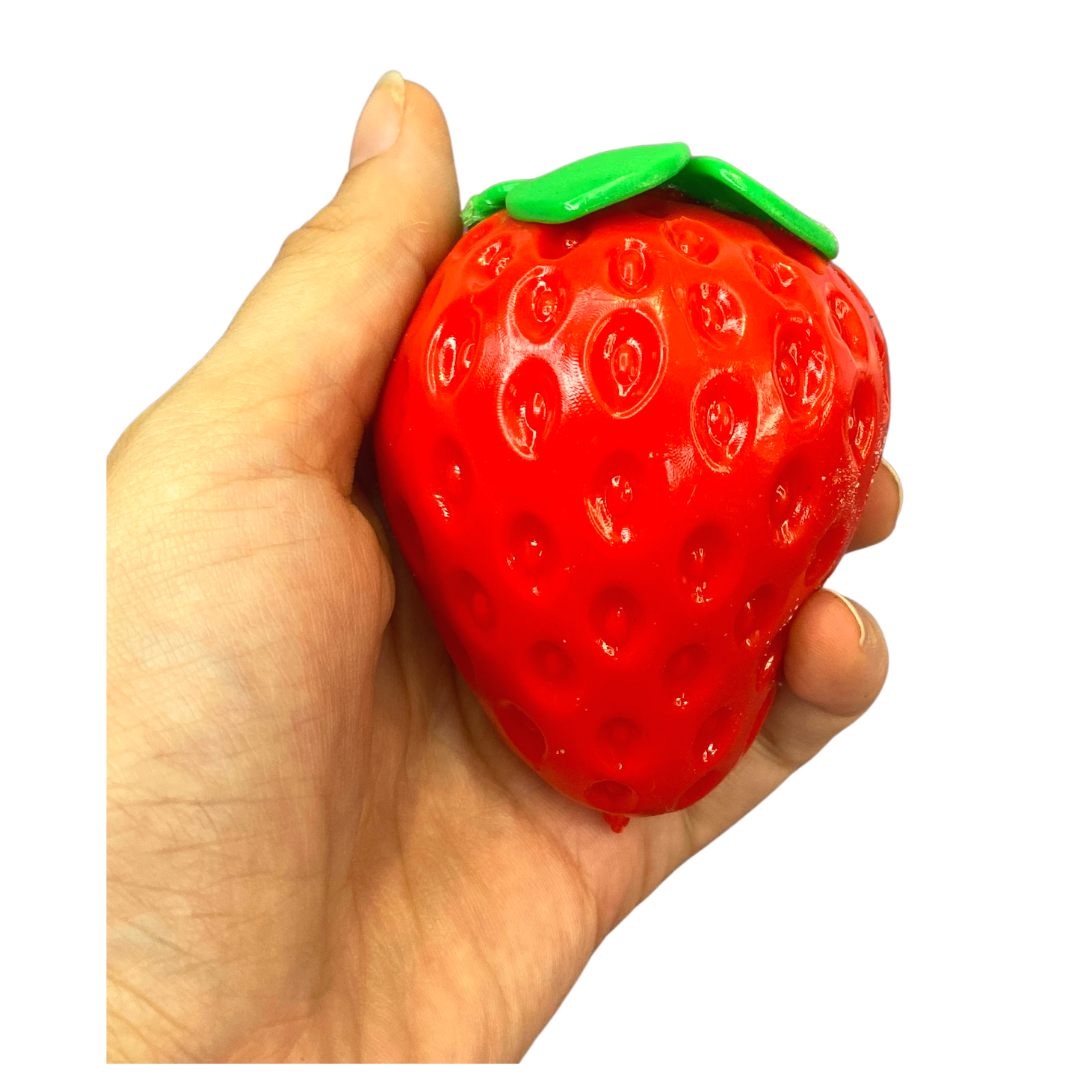 Squishy Strawberry Sensory Toy